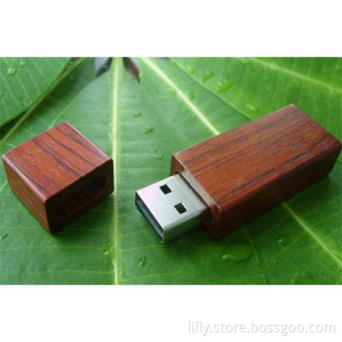 Wooden USB flash drive
